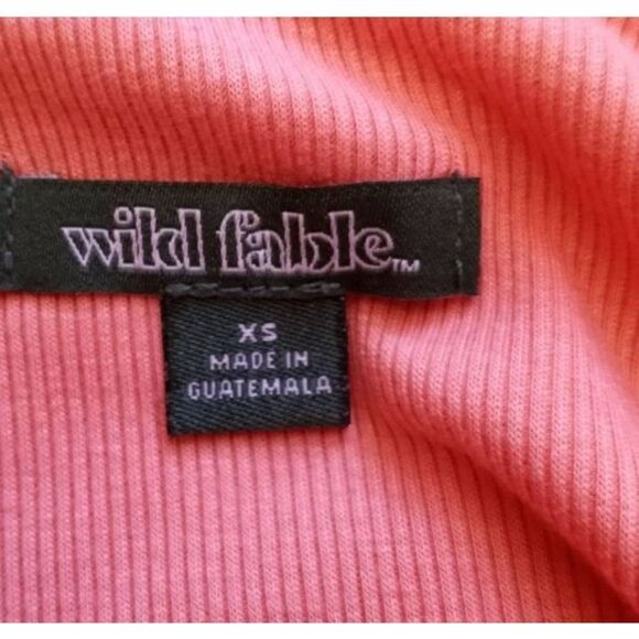 WILD FABLE PINK/CORAL DRESS SZ.XS EUC. - Picture 6 of 7